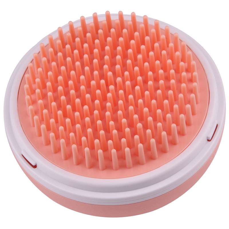 comfortable pet grooming brush, high quality soap dispensing cat grooming brush